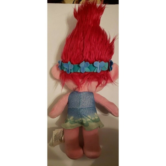 Dreamworks Troll Doll Stuffed Qnimal Plushie 23" - Picture 2 of 2